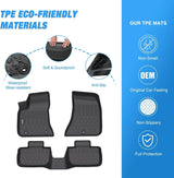 2011-2023 Dodge Charger RWD 2011-2023 Chrysler 300 RWD TPE Floor Mats Nilight