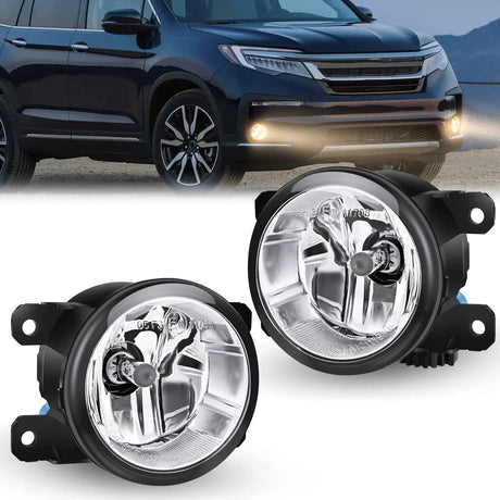 2013-2015 Honda Accord Civic 2016-2018 Pilot 2014-2017 Compass 2013-2015 Crosstour CRV Chrysler 2017-2018 JEEP Cherokee 2010-2018 RDX TSX TL ILX Fog Lights Assembly Nilight