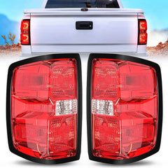 2014-2019 Chevy Silverado 1500 2500 HD 3500 HD 2015-2019 GMC Sierra 3500HD 2019 Silverado 1500LD OE Style Tail light Assembly Rear Lamp Replacement