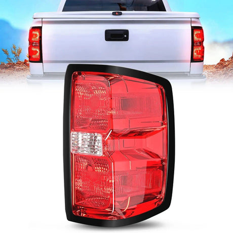 2014-2019 Chevy Silverado 1500 2500HD 3500HD 2015-2019 GMC Sierra 3500HD 2019 Silverado 1500LD OE Style Taillight Assembly Rear Lamp Passenger Side Nilight