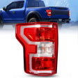 2018-2020 Ford F150 Taillight Assembly Rear Lamp Replacement OE Style Red Housing with Bulbs and Harness Driver Side Nilight