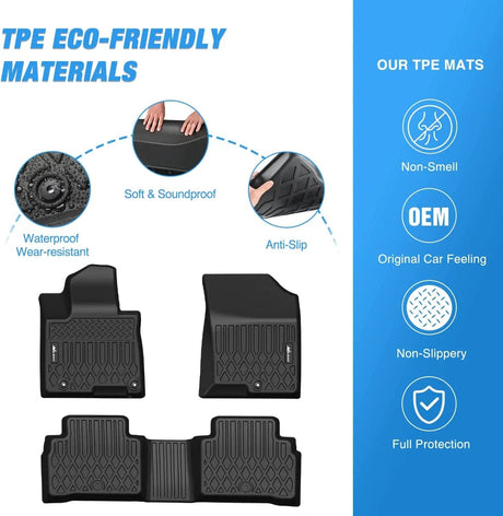 2022-2024 Hyundai Tucson TPE Floor Mats Nilight