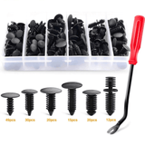 146 Pcs Car Push Retainer Clips Kits For GM Honda Ford Chrysler