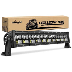 22 Inch 150W 15000LM Double Row 7D Lens Spot Flood LED Light Bar