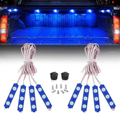 24 LEDs Blue Ultra-Bright Light Kit (8 Pcs)