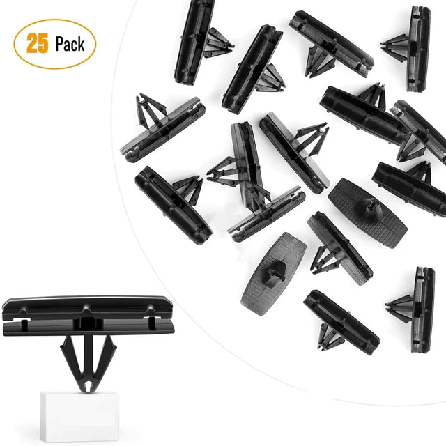 retainer clips 25 Pcs Head 37.6mm Hole 12.6mm Car Push Retainer Clips Kits For Jeep Chrysler Auveco