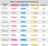 Accessories 270Pcs Heat Shrink Wire Connector