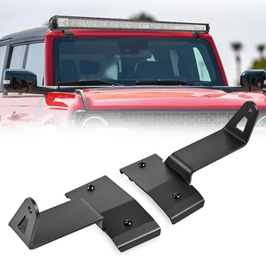 50” Straight LightBar Over-Windshield Mounts For 2021-2023 Ford Bronco 2/4 Door Nilight