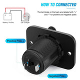 Accessories 2Pcs 12V Cigarette Lighter Socket