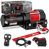 3500 lb ATV/UTV Electric Winch Kit With Synthetic Winch Rope Nilight