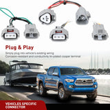 4 Pin Trailer Wiring Harness Kit 56349 Vehicle Standard 4 Way Connector Custom for Toyota Tacoma 2016-2023 Nilight