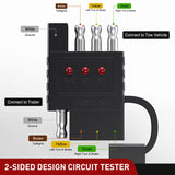 4- Way Flat LED Indicator Trailer Tester Nilight