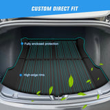 Cargo Mats for Tesla Model 3 2017-2023 Nilight