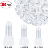 accessory 300Pcs Nylon Closed End Crimp Terminal