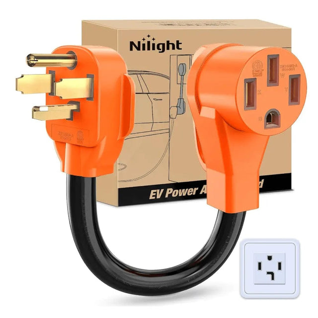 30AMP to 50AMP 4Prong EV Charger Adapter Cord Nilight