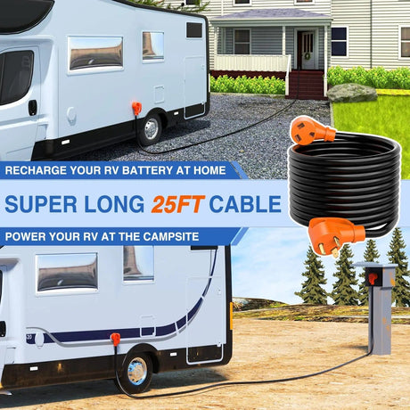 30Amp 25FT RV Extension Cord Nilight