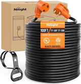 30Amp RV 100FT Extension Cord Drag Tool Nilight