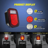 Trailer Light 39 LEDs Stop Turn Tail Light