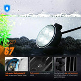 LED Work Light 3" 12W 1500LM Round Flood Built-in EMC LED Work Lights (Pair)