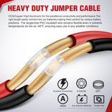 6 Gauge 20 FT Heavy Duty Jumper Cable Nilight