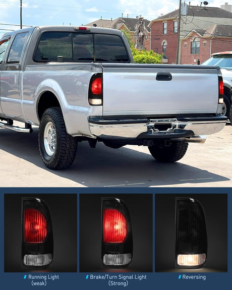 1997-2003 Ford F150 1997-1999 Light Duty 1999-2007 Ford Super Duty Taillight Assembly