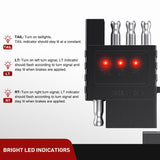 4- Way Flat LED Indicator Trailer Tester Nilight