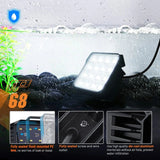 4.4 Inch 48W 4780LM Square Flood Built-in EMC LED Work Lights (Pair) Nilight