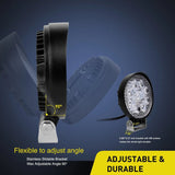 LED Work Light 4.5" 27W Round Spot LED Work Lights (Pair)