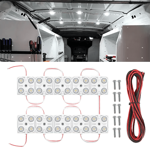 LED Work Light 40 Leds Interior White Light Kits