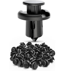 40 Pcs Head 20mm Hole 10mm Nylon Front Bumper Push-Type Retainer Clips-91503-SZ3-003 For Honda and Acura