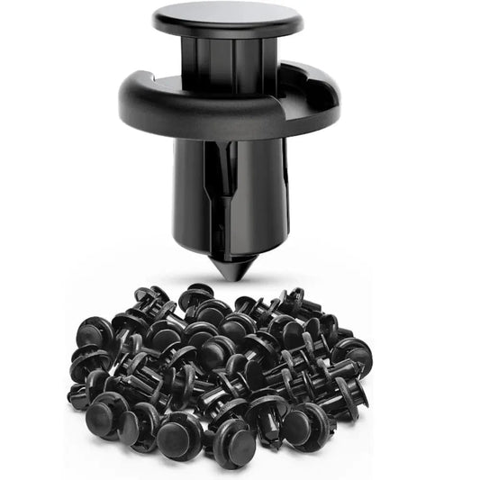 40 Pcs Head 20mm Hole 10mm Nylon Front Bumper Push-Type Retainer Clips-91503-SZ3-003 For Honda and Acura Nilight