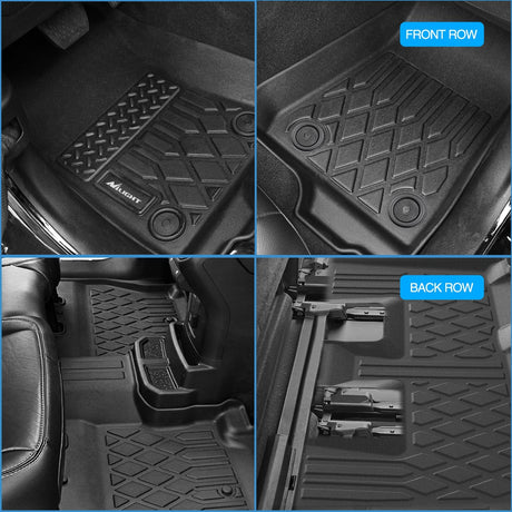 TPE Floor Mats for Honda Accord Sedans 2013 2014 2015 2016 2017 Nilight