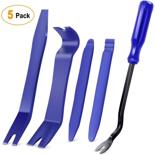 Vehicle Parts & Accessories 5 Pcs Auto Trim Removal Tool Set Blue