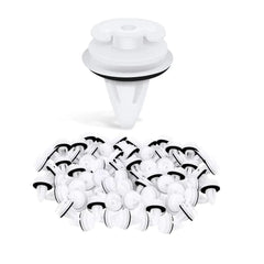 50 Pcs Head 18mm Hole 9mm Door Trim Panel Retainer Clips 9mm Compatible with BMW #51411973500 Series 3, 5 & 7 E46 E36 E34 E38 E39 M3-with Seal Ring