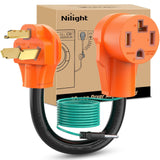 30 Amp Dryer Adapter Cord 10-30P Male to 14-30R Female Receptacle