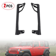 Mounting Accessory 50" Light Bar Windshield Frame Mounts For 2007-2017 Jeep Wrangler JK