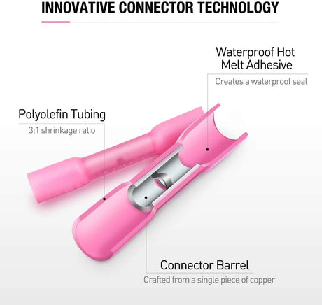 Accessories 540Pcs Heat Shrink Wire Connectors