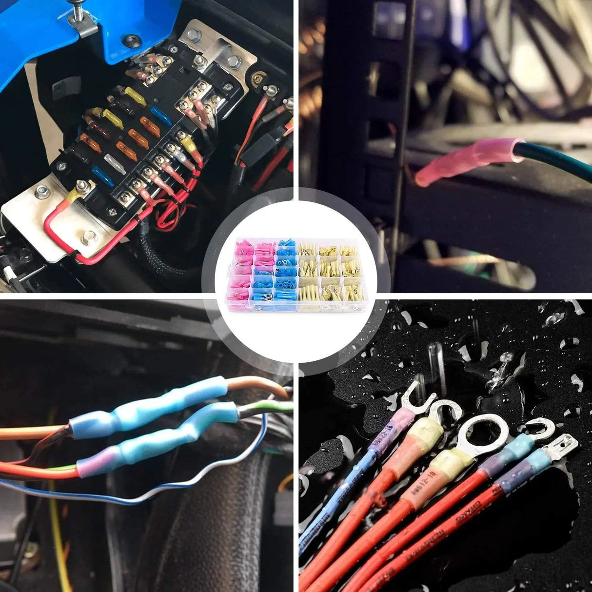 Accessories 540Pcs Heat Shrink Wire Connectors