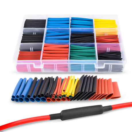 Connectors Assortments 560Pcs Heat Shrink Tubing Kit