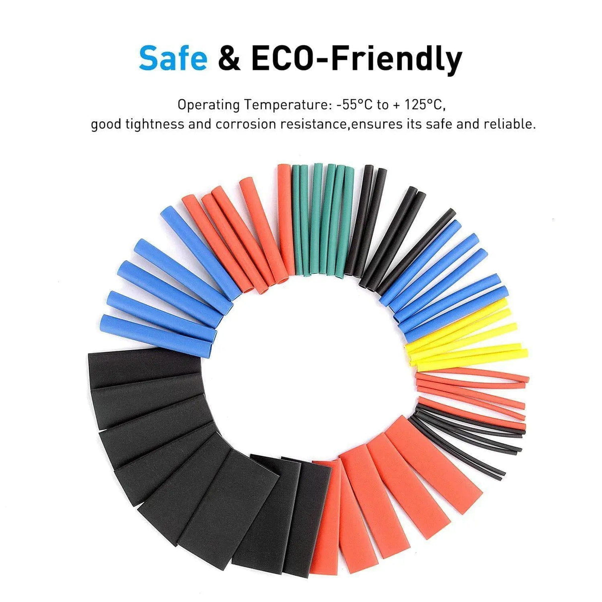 Connectors Assortments 560Pcs Heat Shrink Tubing Kit