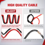 0 Gauge 20 FT Heavy Duty Jumper Cable Nilight