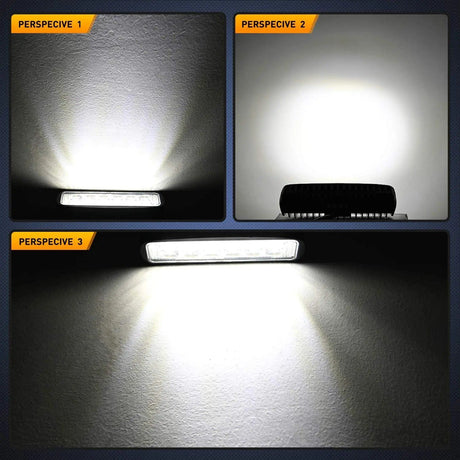 LED Work Light 6.3" 18W Flood Led Work Lights (Pair)