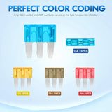 60Pcs Micro3 Fuse ATR APT Car Blade Fuses Nilight