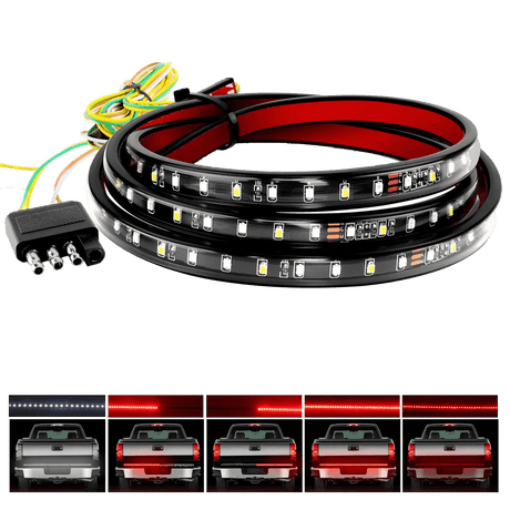 Led light Strip 60” 108Leds Red White LED Tailgate Light Strip