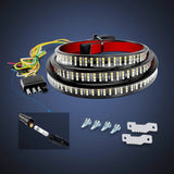 Led light Strip 60” 504Leds Red White Triple Row LED Tailgate Light Strip