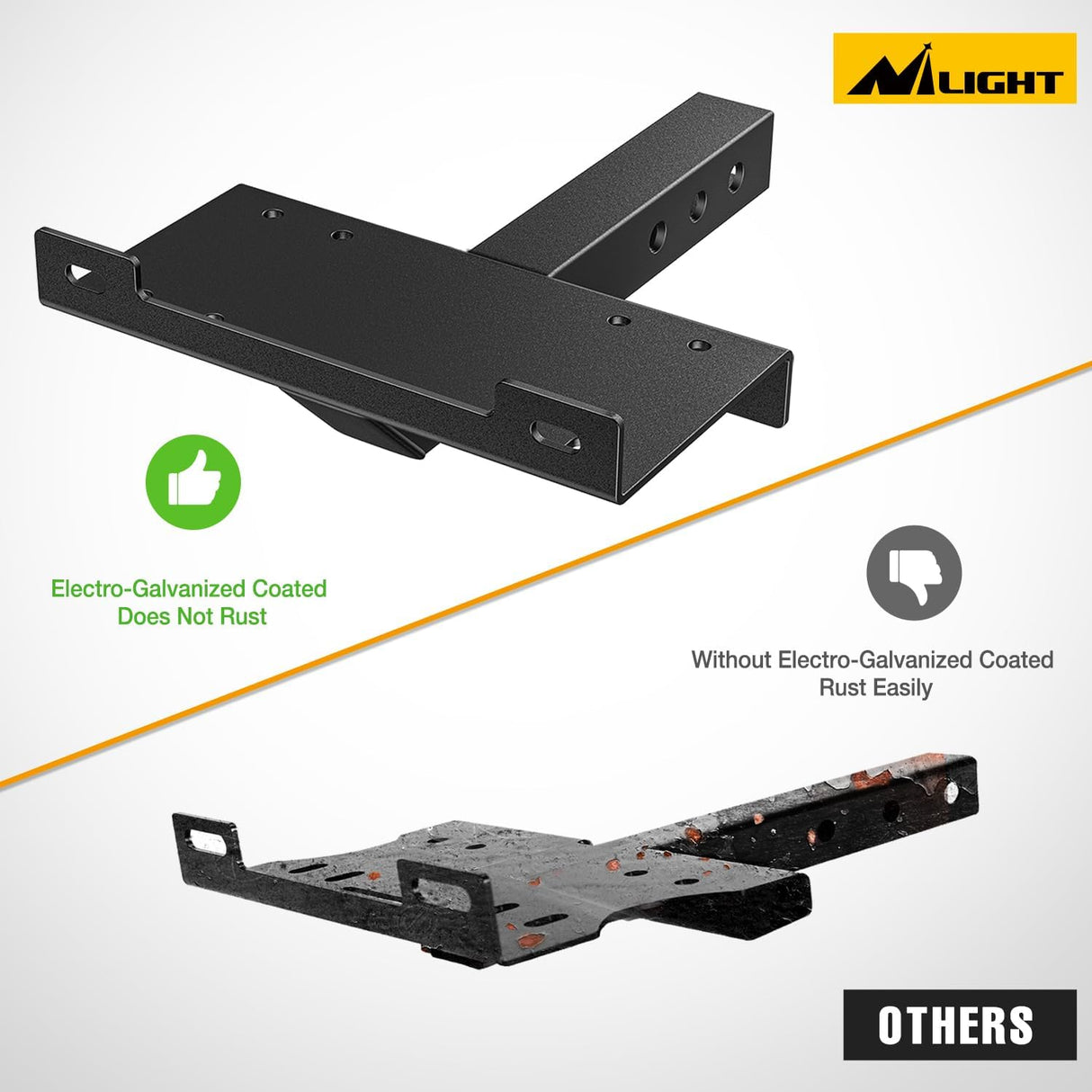 Trailer Hitch Winch Hitch Cradle Mount Plate