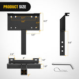 Trailer Hitch Winch Hitch Cradle Mount Plate