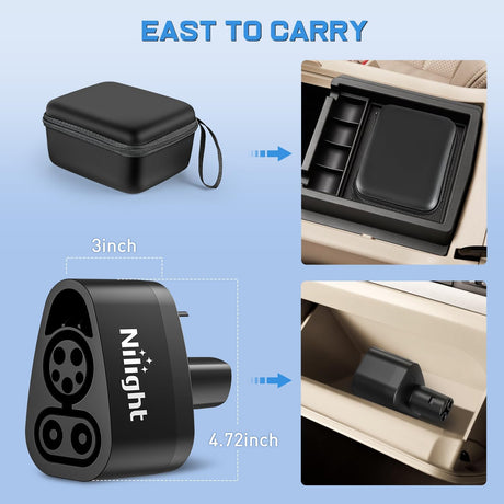 CCS1 to Tesla EV Charge Adapter Nilight