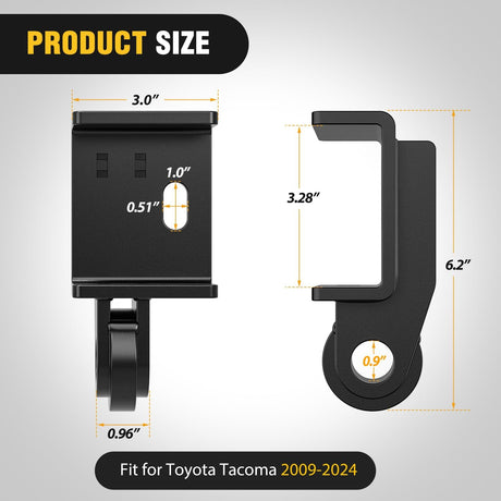 2009-2024 Toyota Tacoma Demon Front Tow Hook Nilight