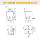 Vehicle Parts & Accessories 6Pack Automotive Relay Harness Set